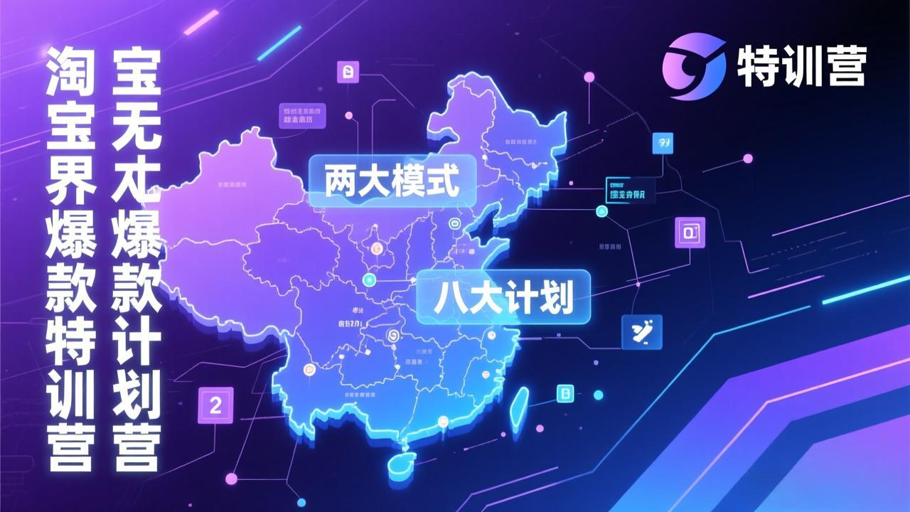 淘宝无界爆款训练营：2026年1月杭州线下高端集训课，3天构建两大模式八大计划体系-百货大全