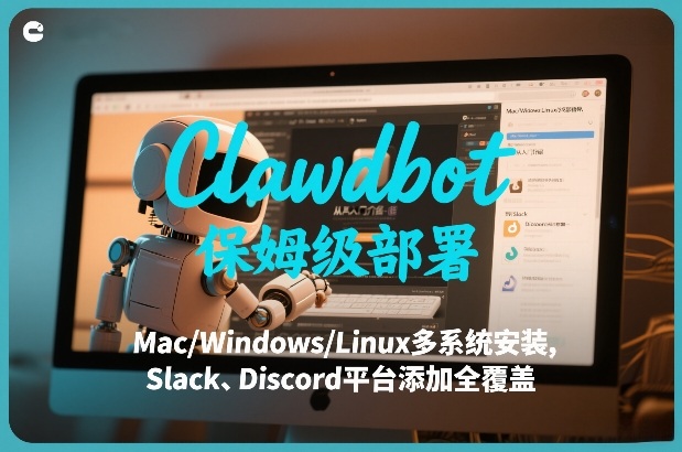 Clawdbot保姆级部署，从入门介绍、Mac/Windows/Linux多系统安装，到Slack、Discord平台添加全覆盖-百货大全