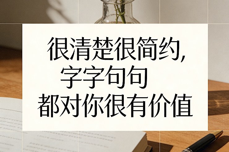 付费文章：很清楚很简约，字字句句都对你很有价值-百货大全