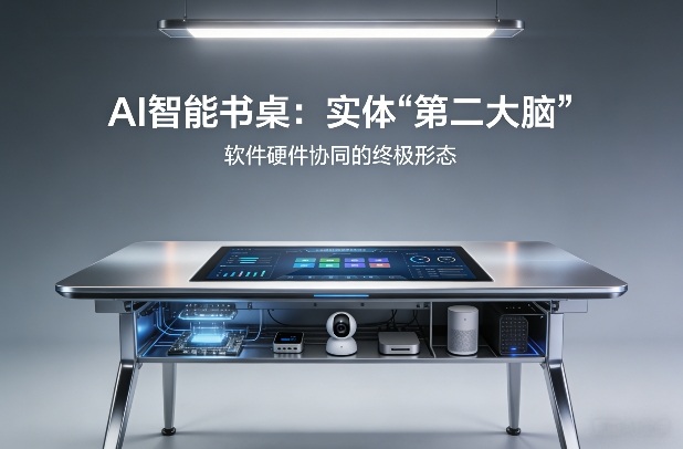 AI智能书桌搭建，构建你的实体“第二大脑”，软件硬件协同的终极形态-百货大全