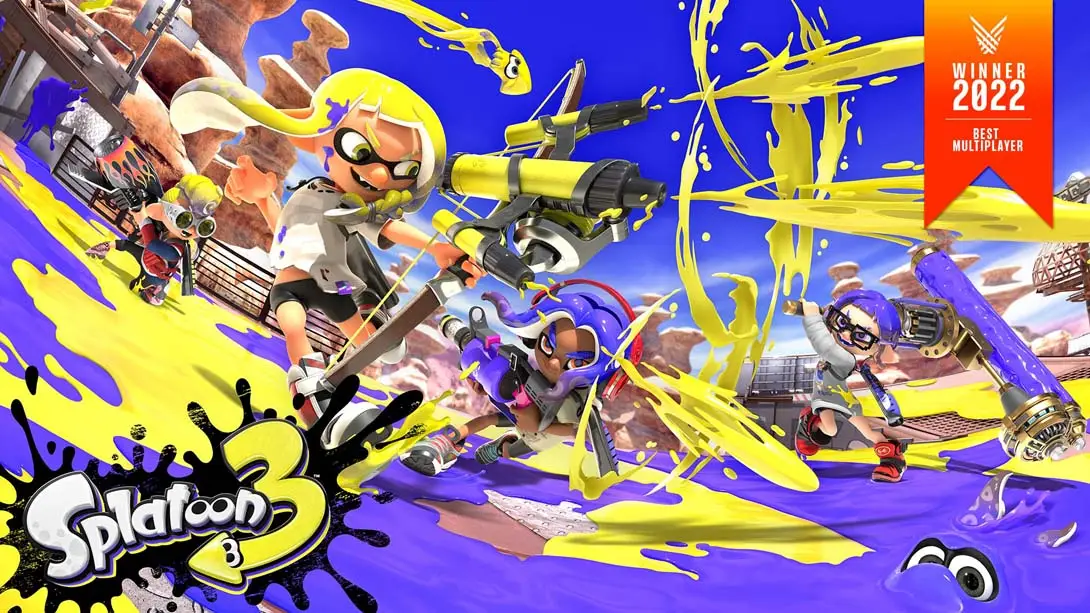 【美版】喷射战士3 斯普拉遁3 Splatoon 3 中文-百货大全