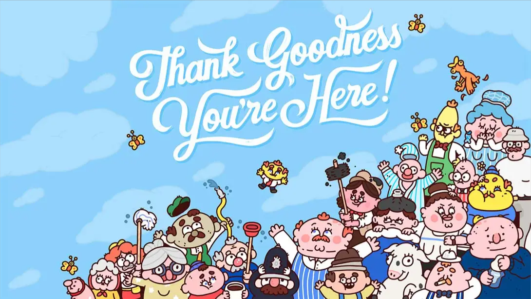 【美版】谢天谢地你来了！ .Thank Goodness You’re Here! 中文-百货大全
