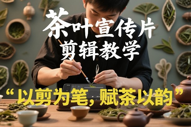 茶叶宣传片剪辑教学，以剪为笔，赋茶以韵，新手也能拍出高级感-百货大全
