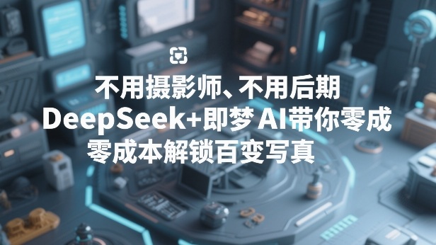 不用摄影师、不用后期，DeepSeek+即梦AI带你零成本解锁百变写真！-百货大全
