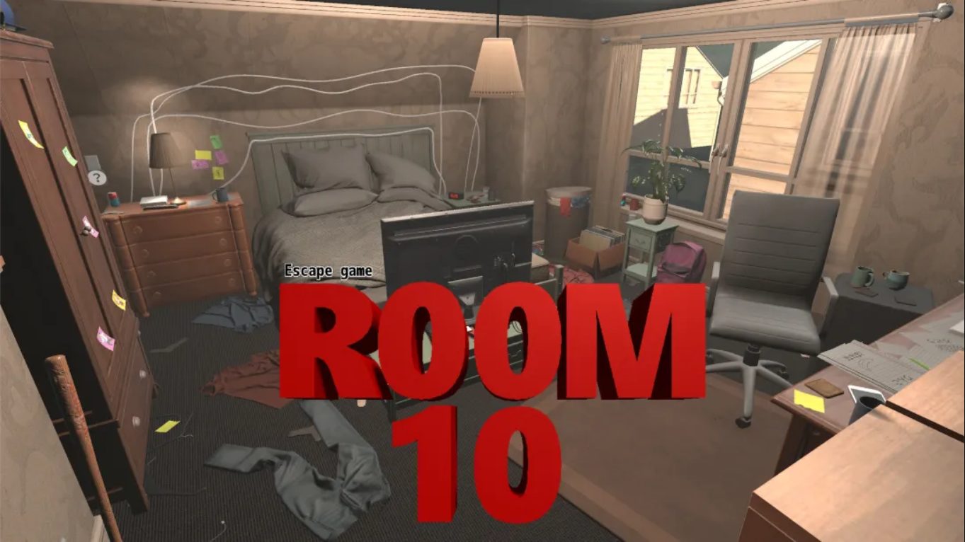 【美版】逃脱游戏 R00M10 .Escape game R00M10 中文-百货大全