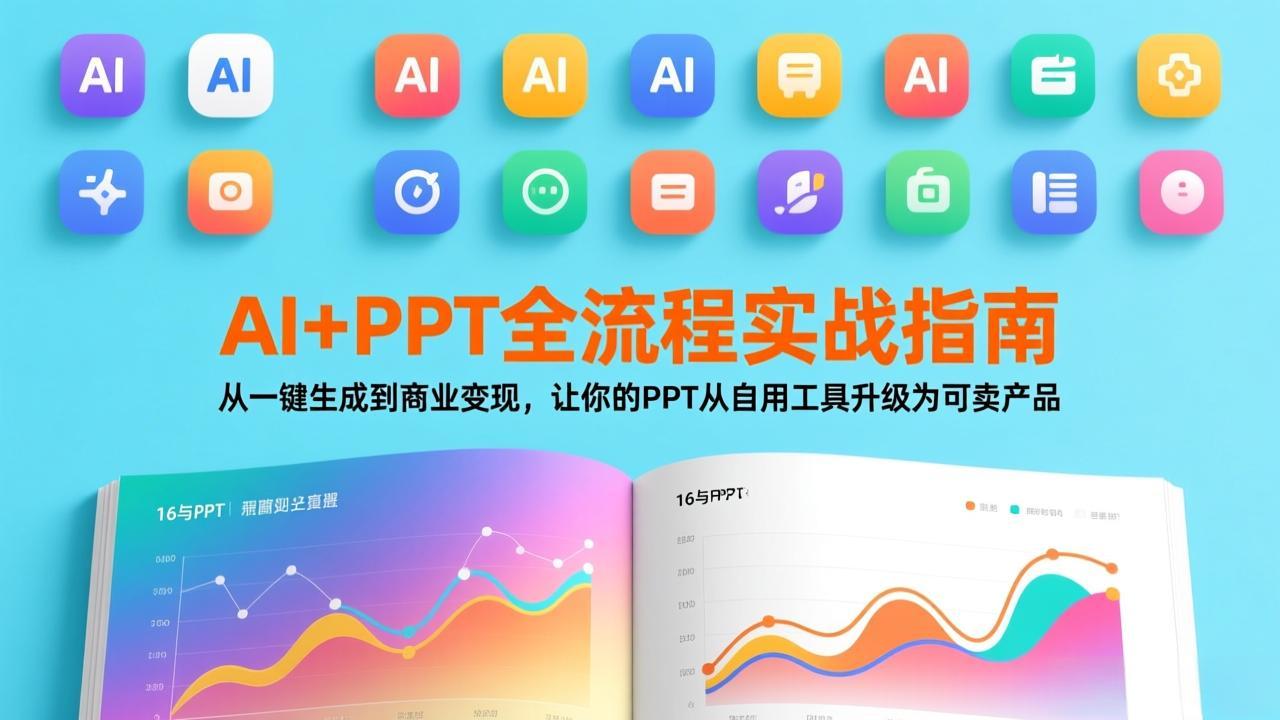 AI+PPT全流程实战指南：从一键生成到商业变现，让你的PPT从自用工具升级为可卖产品-百货大全