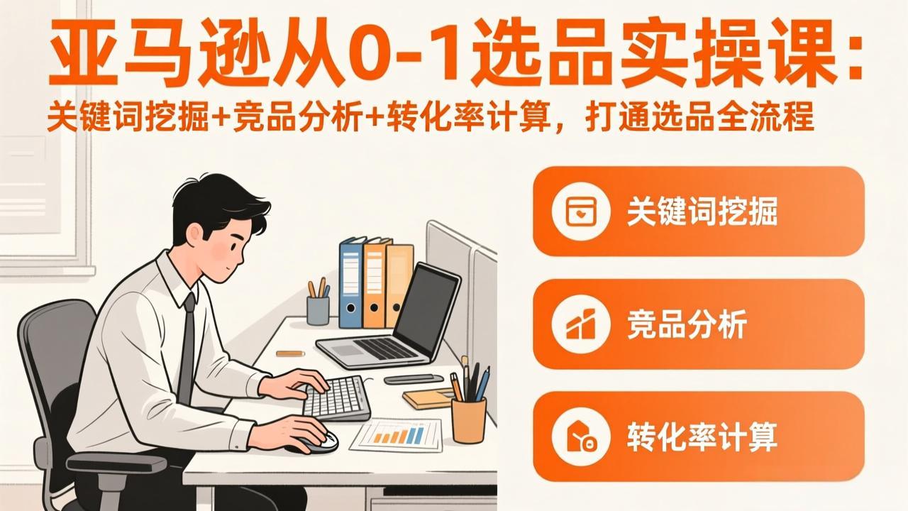 亚马逊从0-1选品实操课(更新3月-百货大全