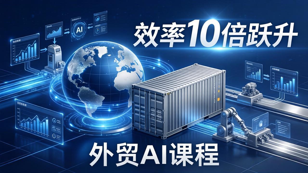 外贸人AI破局课：从零部署n8n搭建数字员工，让AI自动执行复杂工作流，效率10倍跃升-百货大全