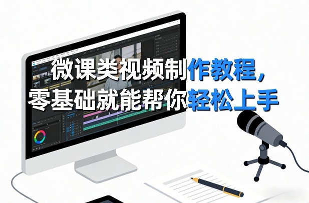 微课类视频制作教程，零基础就能帮你轻松上手-百货大全