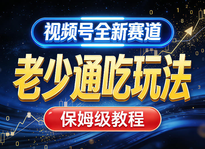 视频号全新AI赛道，老少通吃玩法，保姆级教程-百货大全
