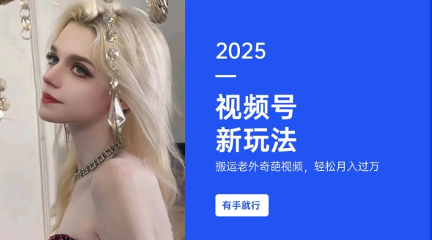 搬运老外奇葩视频，撸视频号分成计划收益，每天只需一小时，新手小白轻松月入过W-百货大全