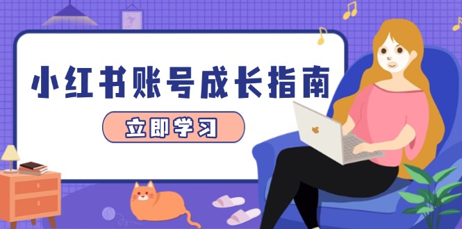 小红书账号成长指南，爆款选题+精准定位+数据分析，系统提升账号变现能力-百货大全