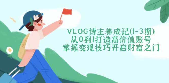 VLOG博主养成记(1-3期-百货大全
