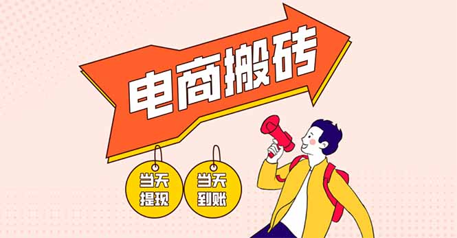 电商搬砖项目，单机日收益300+，非常暴力，小白上手就会-百货大全
