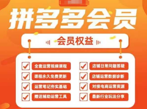 2025拼多多运营实战课，40节全流程教学，覆盖拼多多运营全链路-百货大全