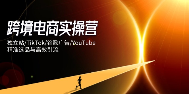 跨境电商实操营：独立站/TikTok/谷歌广告/YouTube，精准选品与高效引流-百货大全