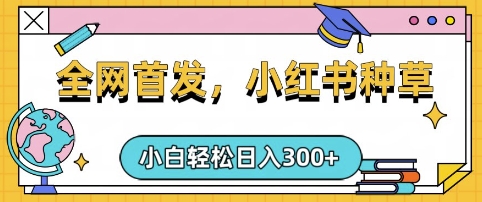 小红书种草，手机项目，日入3张，复制黏贴即可，可矩阵操作，动手不动脑【揭秘】-百货大全