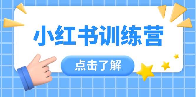 小红书训练营，助小白入门，掌握技巧变达人，课程实操又全面(12节课)-百货大全