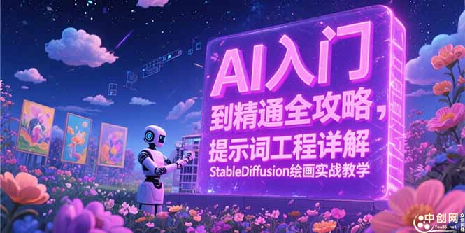 AI入门到精通全攻略，提示词工程详解，StableDiffusion绘画实战教学-百货大全