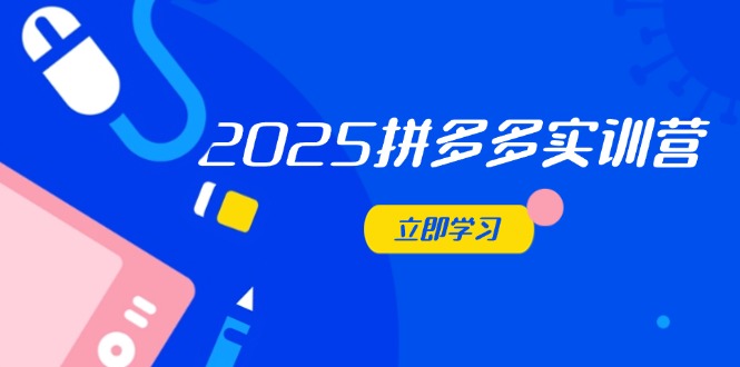 2025拼多多实训营：深度剖析运营关键，助力电商人快速提升-百货大全