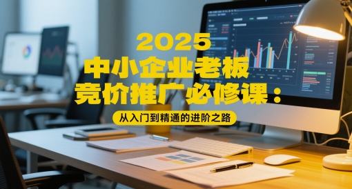 2025中小企业老板竞价推广必修课：从入门到精通的进阶之路-百货大全