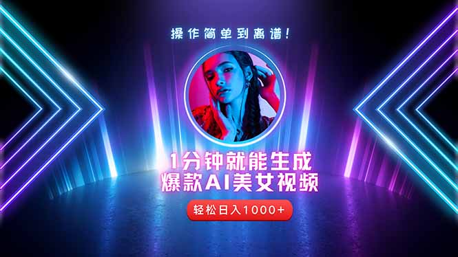 2025年最强副业：用AI做短视频，从零开始打造爆款账号！-百货大全