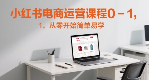 小红书电商运营课程0-1，从零开始简单易学-百货大全