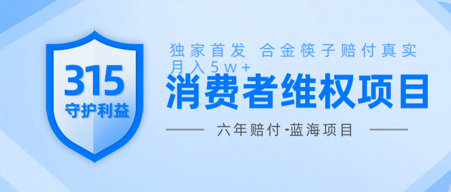 维Q赔付合金筷子玩法小白也能月入5w+风口项目实操-百货大全