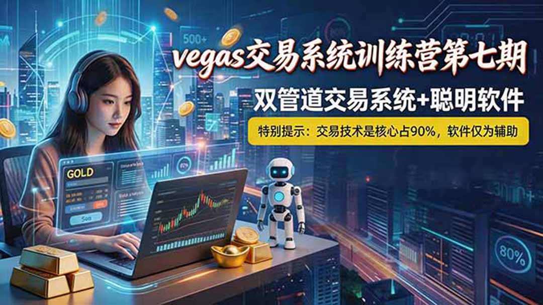 【海外美金AI搬砖】Vegas交易技术+聪明软件， 黄金期货日赚50-1000U， 长期稳定，小白轻松上手-百货大全