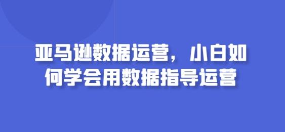 亚马逊数据运营，小白如何学会用数据指导运营-百货大全