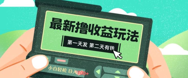 2024最新撸视频收益玩法，第一天发，第二天就有钱-百货大全