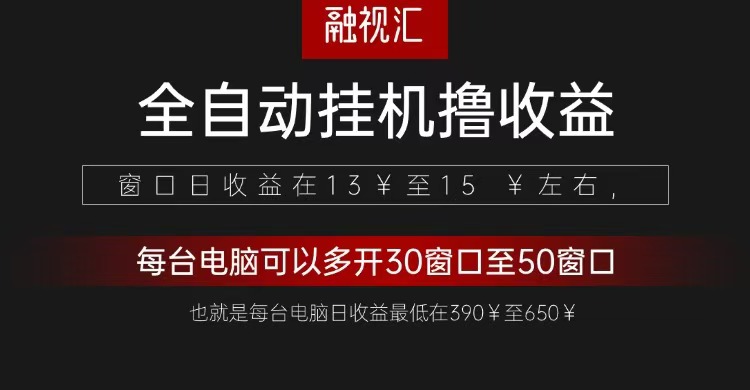 全自动观影看广告撸收益项目(日收益300+)-百货大全