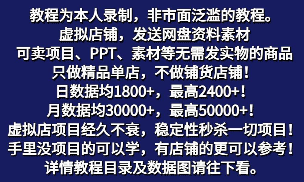 图片[2]-拼多多虚拟电商训练营月入50000+你也行，暴利稳定长久，副业首选-百货大全