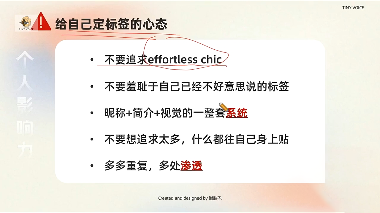 谢胜子·个人影响力打造训练营-百货大全