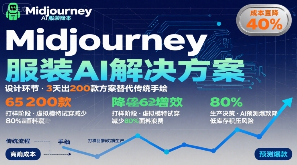 AI在服装领域的运用，使用midjourney做服装辅助企业降低成本-百货大全