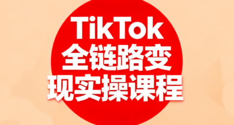 小杨老师·TikTok全链路变现实操课程-百货大全