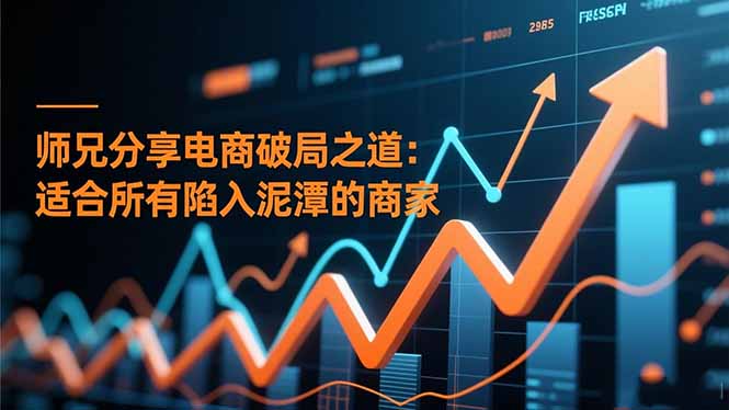 师兄分享电商破局之道：适合所有陷入泥潭的商家-百货大全