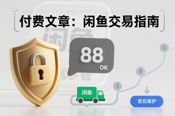 付费文章：闲鱼交易指南，怎么才能降低被坑被马扁的概率-百货大全