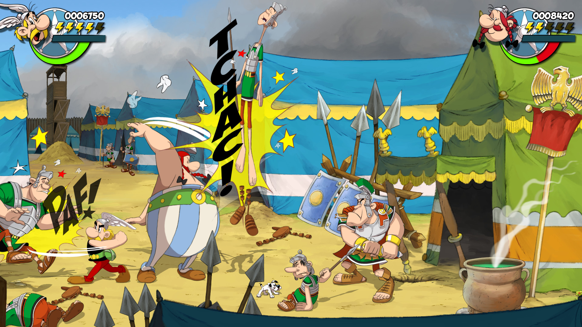 《幻想新国度:全扇飞 Asterix and Obelix Slap Them All》Switch NSZ下载-百货大全