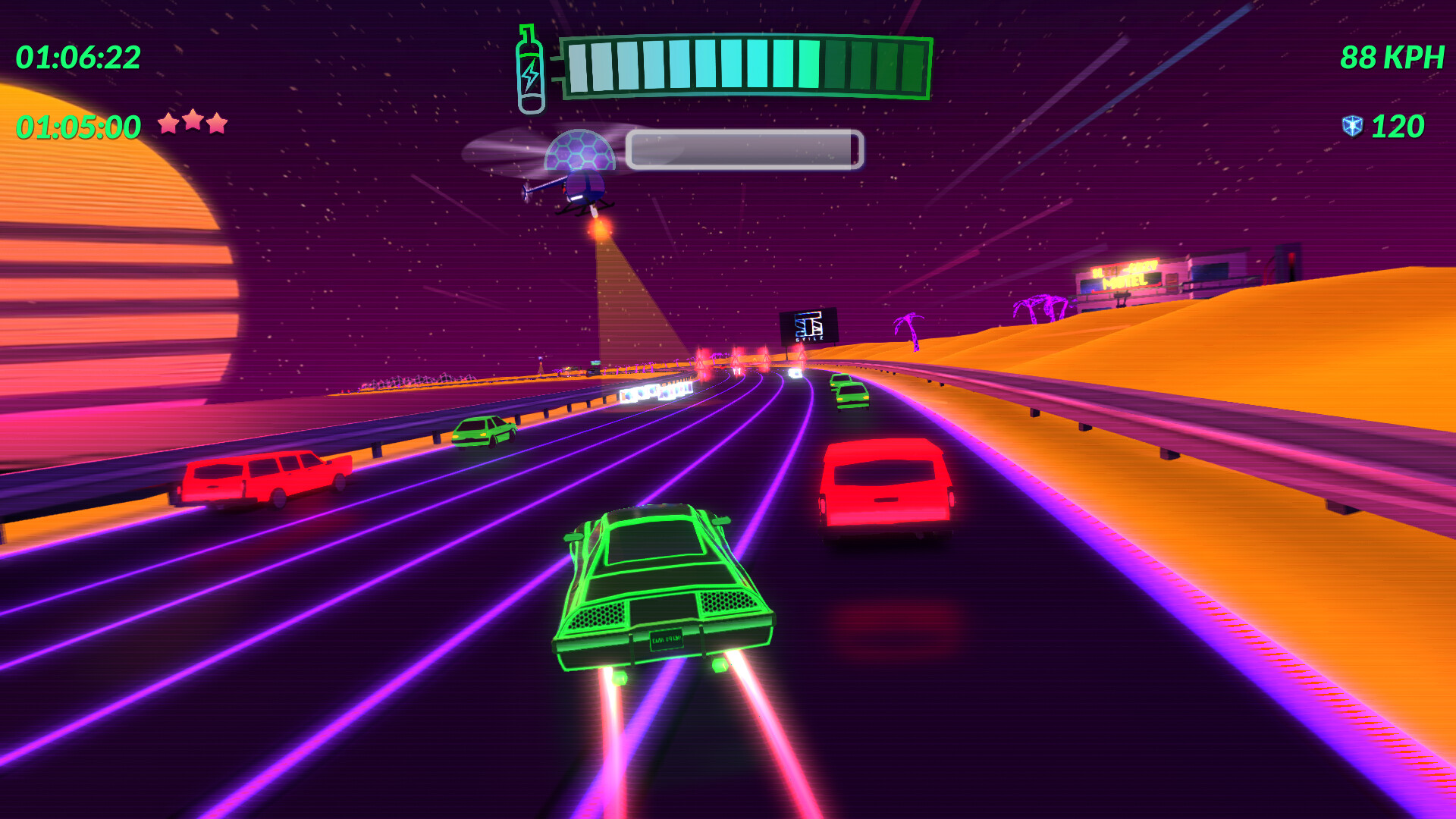 《复古疾驰 改造版 Retro Drive Revamped》switch美版中文+1.0.1补丁-百货大全