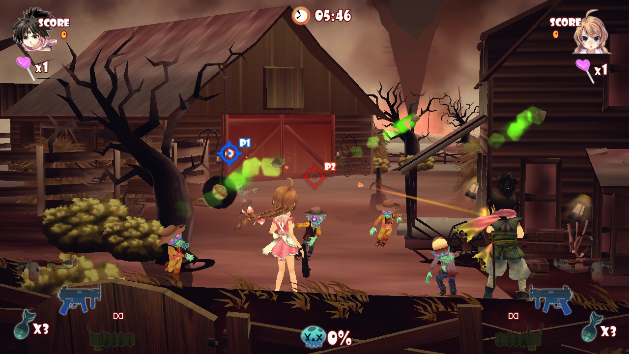 《僵尸梦游仙境DX .Zombie Panic in Wonderland DX》Switch美版英文NSP下载 – 含1.0.2补丁-百货大全