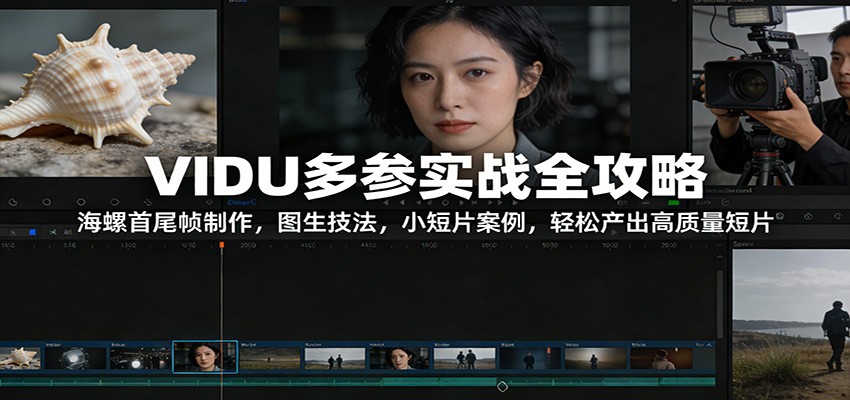 VIDU多参实战全攻略:海螺首尾帧制作,图生技法,小短片案例,轻松产出高质量短片-百货大全