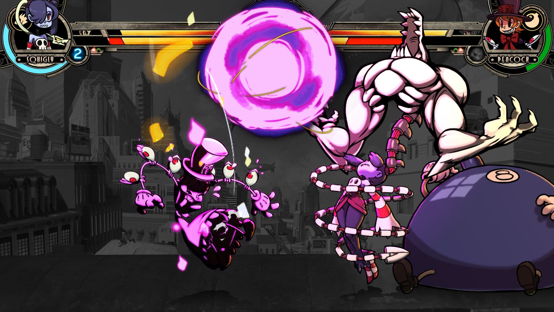 《骷髅女孩：二度返场 Skullgirls: 2nd Encore》Switch美版英文NSP下载 – 含1.0.11补丁+5DLC-百货大全