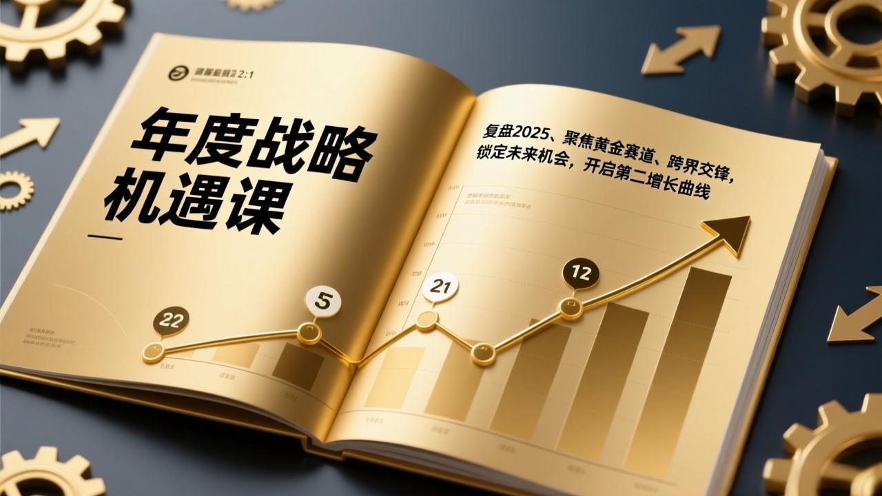 年度战略机遇课，复盘2025、聚焦黄金赛道、跨界交锋，锁定未来机会，开启第二增长曲线-百货大全