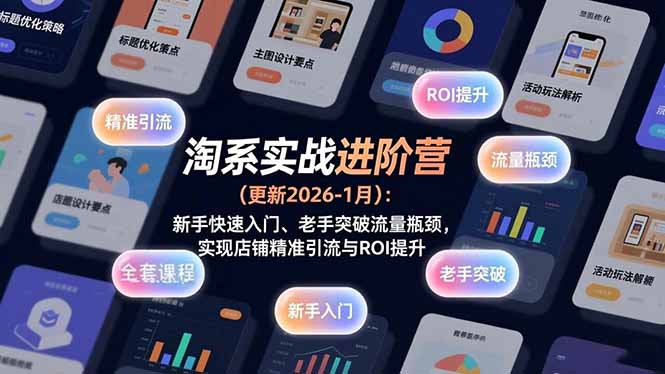淘系实战进阶营(更新2026-1月-百货大全