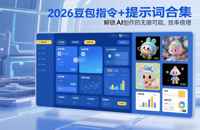 2026豆包指令+提示词合集，解锁AI创作的无限可能，效率倍增-百货大全