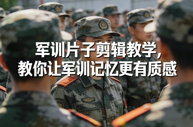 军训片子剪辑教学，教你让军训记忆更有质感-百货大全