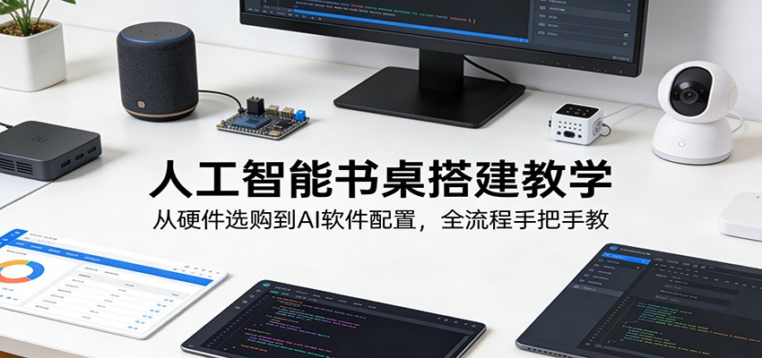 人工智能书桌搭建教学：从硬件选购到AI软件配置，全流程手把手教-百货大全