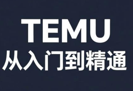 跨境麦冬·TEMU从入门到精通-百货大全