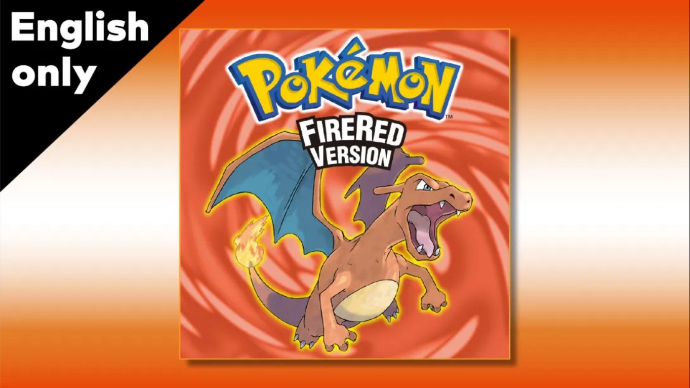 【美版】宝可梦火红 .Pokemon FireRed 中文汉化-百货大全